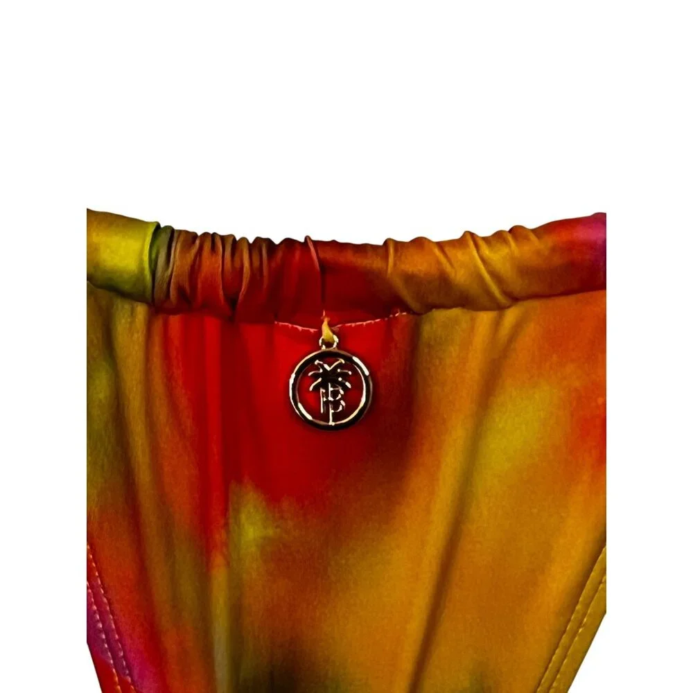BANANHOT Shell Bikini Bottoms in Sunrise Small New Womens Swimsuit